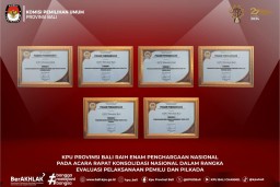 Baca juga : KPU Bali Raih Enam Penghargaan KPU RI