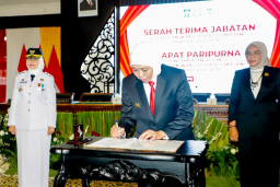 Baca juga : Tutup Roadshow Sertijab, Gubernur Pastikan Sinergitas Program