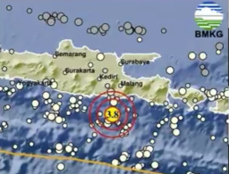 Gempa Malang M 3,8 Mengguncang Senin Pagi Ini