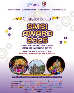 Baca juga : SMSI Award 2025 Ramaikan Pelantikan SMSI Madura Raya
