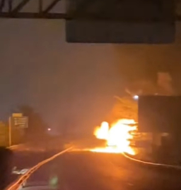 Penjelasan TNI AD soal Truk Terbakar Disertai Ledakan di Tol Gempol Jatim
