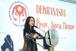 Baca juga : Perkuat Sinergi Antar Daerah, Ketua Dekranasda Jatim Terima Kunjungan Ketua Dekranasda Kepri