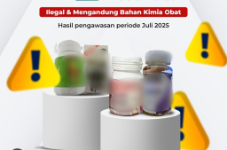 Baca juga : 18 Produk Suplemen Ilegal Diamankan BPOM, Ada Obat Kuat