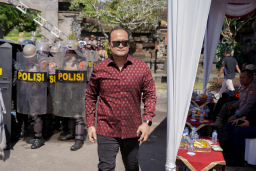 Baca juga : Simulasi Penanggulangan Aksi Massa di Puspem Badung