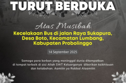 Baca juga : Gubernur Khofifah Sampaikan Duka Mendalam atas Kecelakaan Bus Pariwisata Rombongan Nakes di Kawasan Bromo