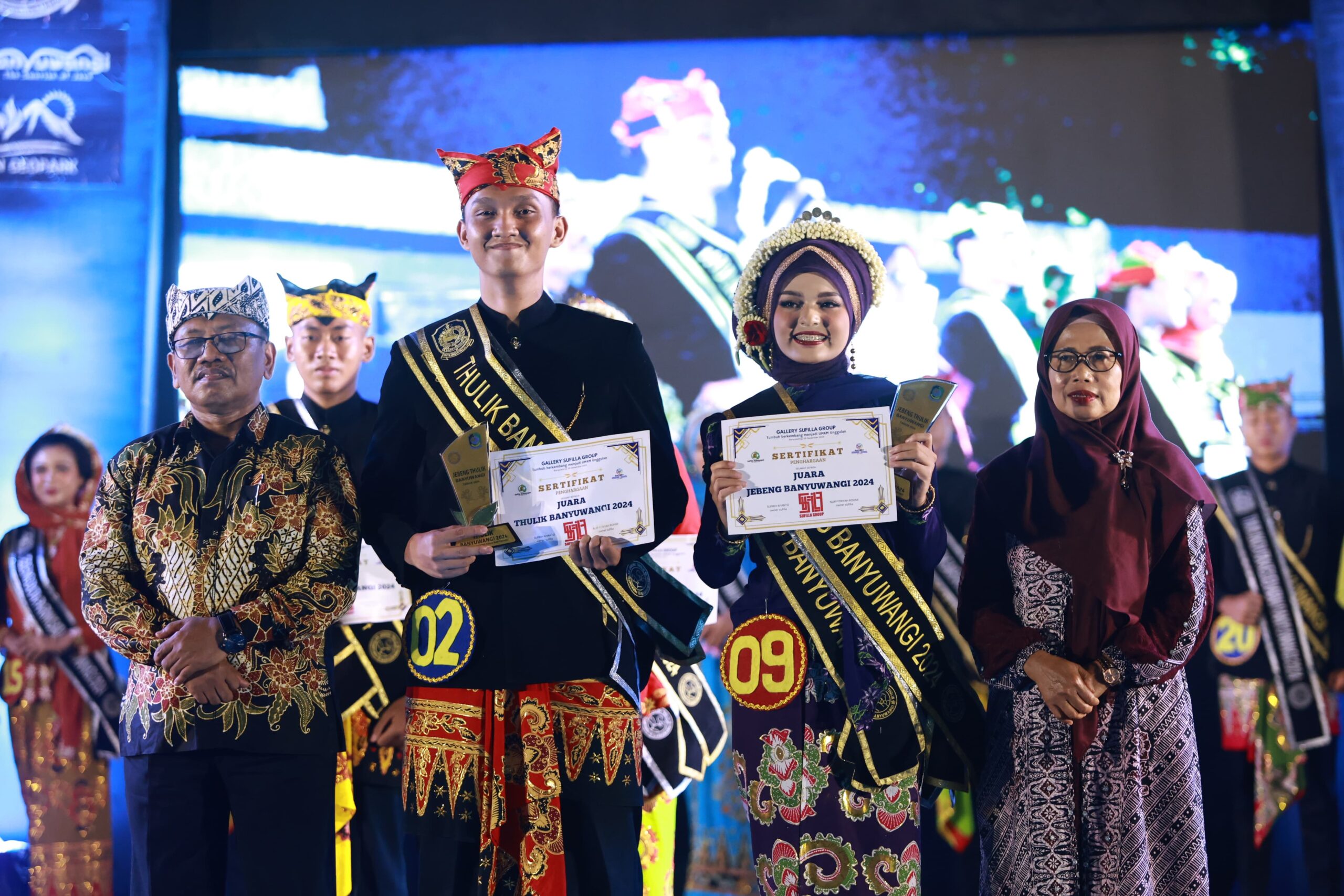 Finalis dari Banyuwangi dan Giri Dinobatkan Sebagai Jebeng Thulik Banyuwangi 2024