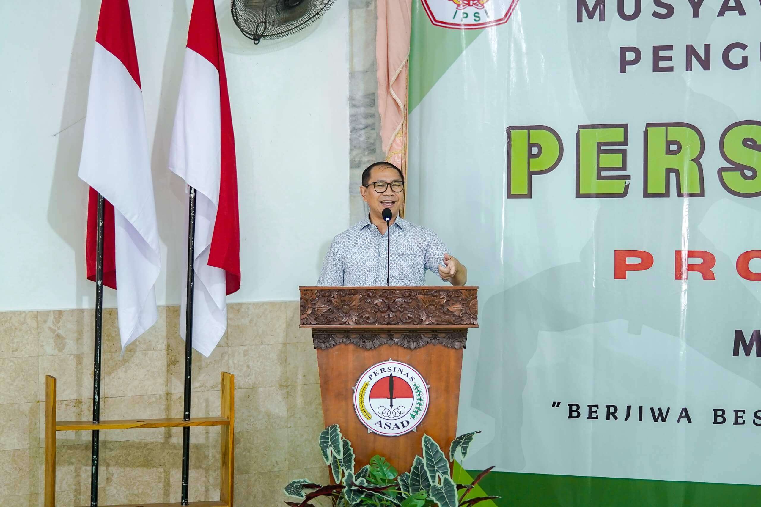 Wabup Ketut Suiasa Hadiri Pengukuhan Pengurus Persinas Asad Bali