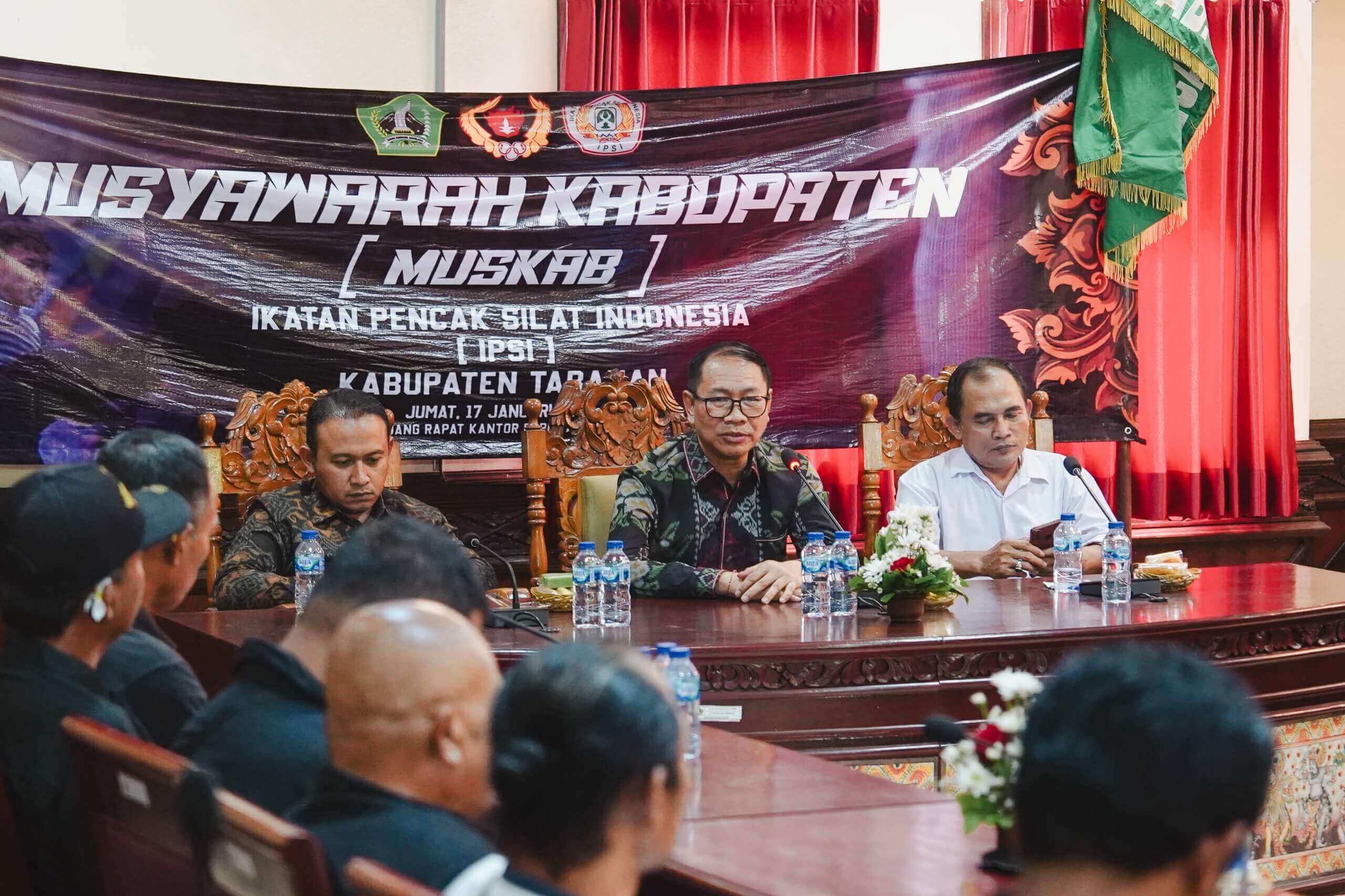 Wabup Suiasa Hadiri Muskab IPSI Tabanan 2025