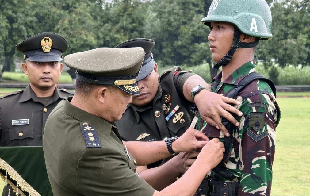 Pembukaan Pendidikan Kejuruan Bintara Infanteri Abituren Dikmaba TNI-AD TA. 2024