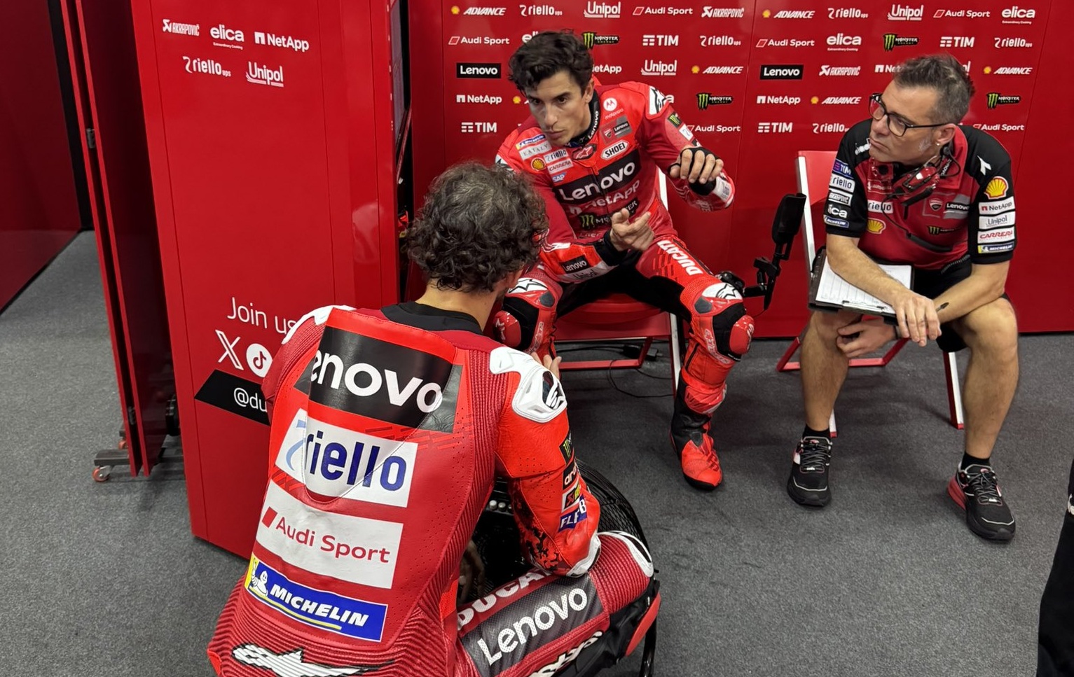 Bagnaia-Marquez Belum Yakin dengan Mesin Ducati GP25