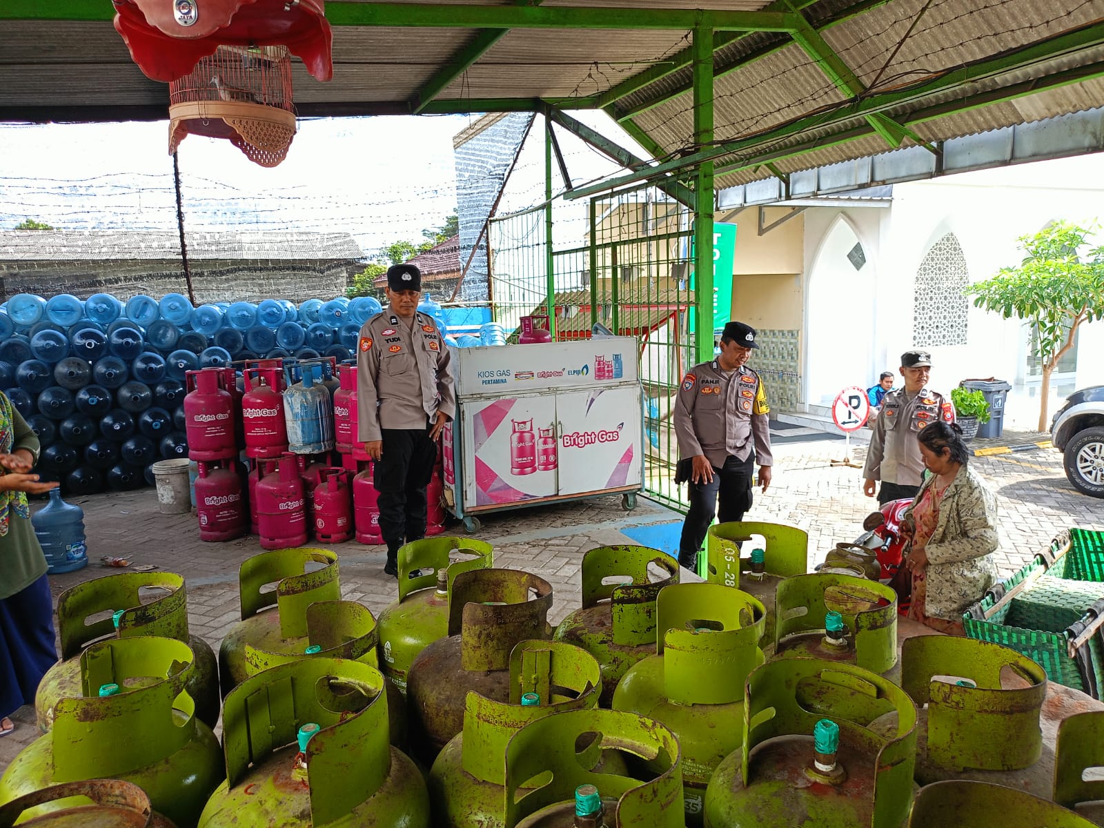 Polres Magetan Pantau Stok LPG 3 Kg di Agen dan Pangkalan