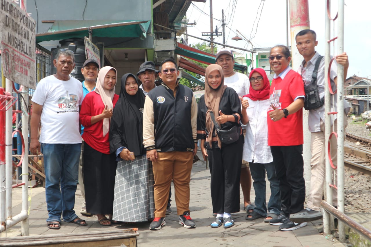 Wakil Wali Kota Surabaya dan Anggota DPRD Kota Surabaya Sidak Jembatan Ambles di Dupak Magersari