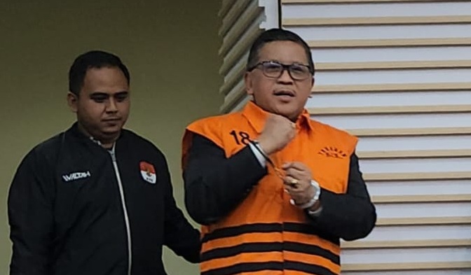 Sekjen PDIP Hasto Kristiyanto Ditahan KPK Hingga 20 Hari ke Depan