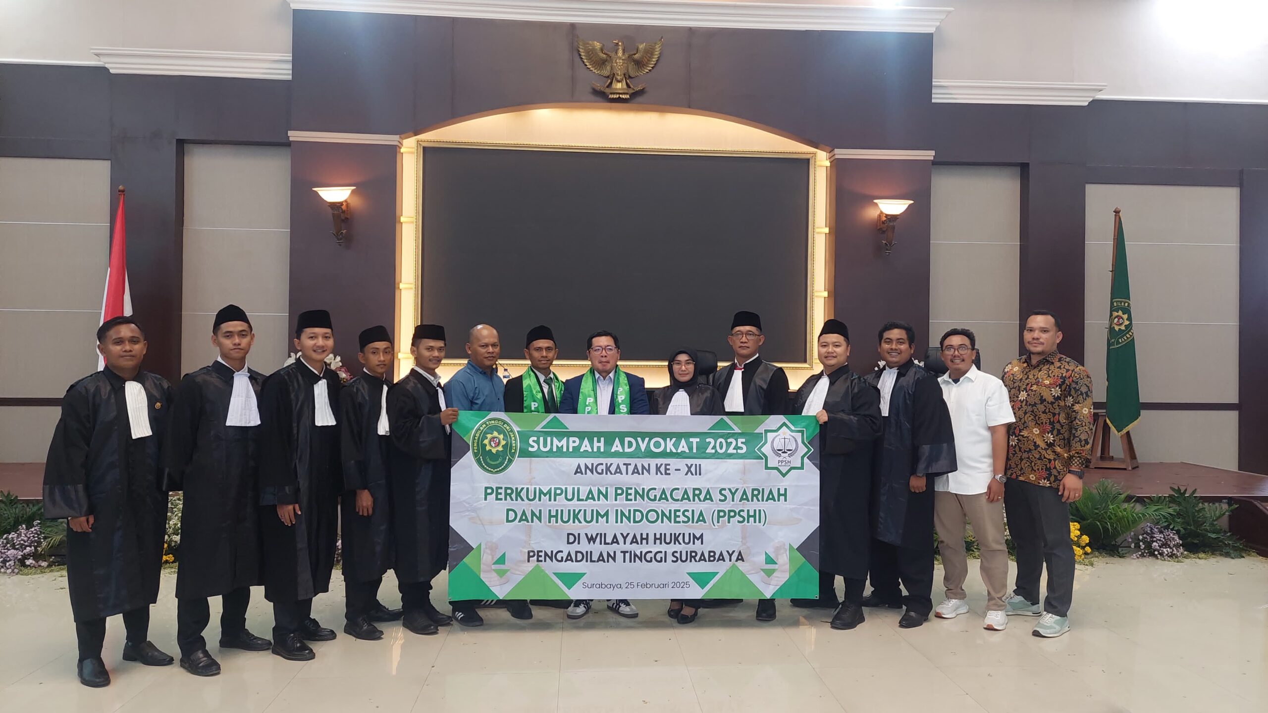 17 Advokat Anggota PPSHI Diambil Sumpah di PT Jatim