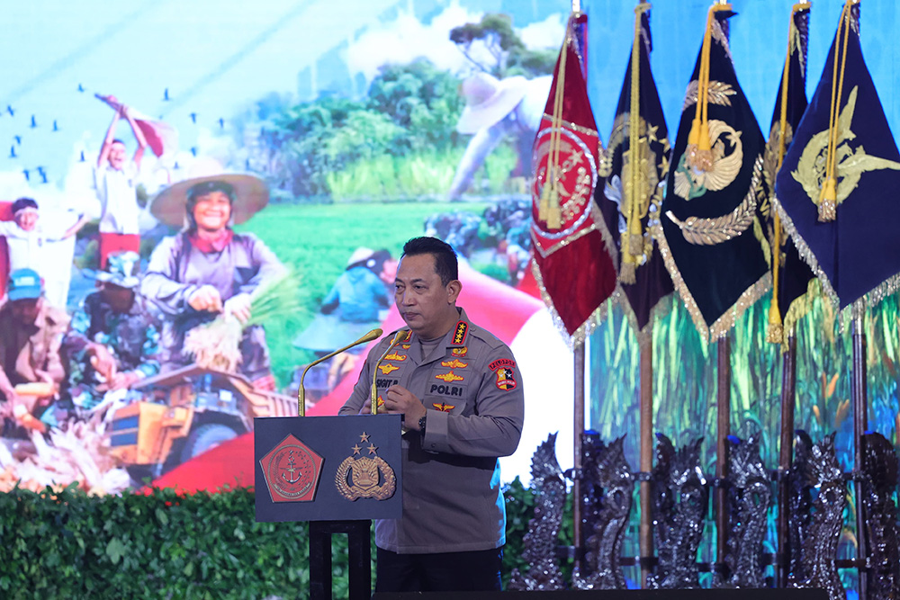 Kapolri: TNI-Polri Solid Dukung Program Makan Bergizi Gratis