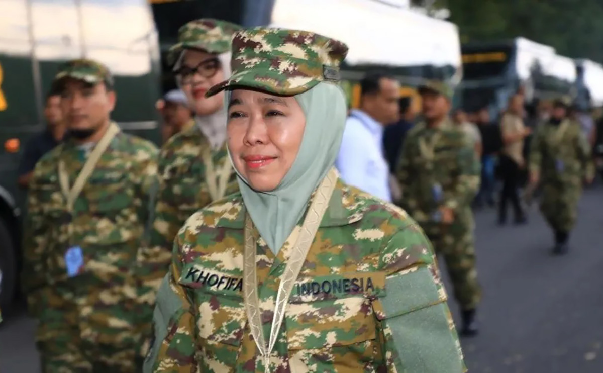Khofifah Sangu Kopi ke Lembah Tidar