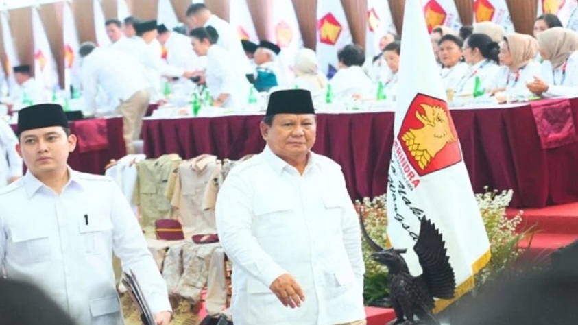 KLB Dadakan, Gerindra Kembali Tugasi Prabowo Jadi Ketum Dan Capres 2029