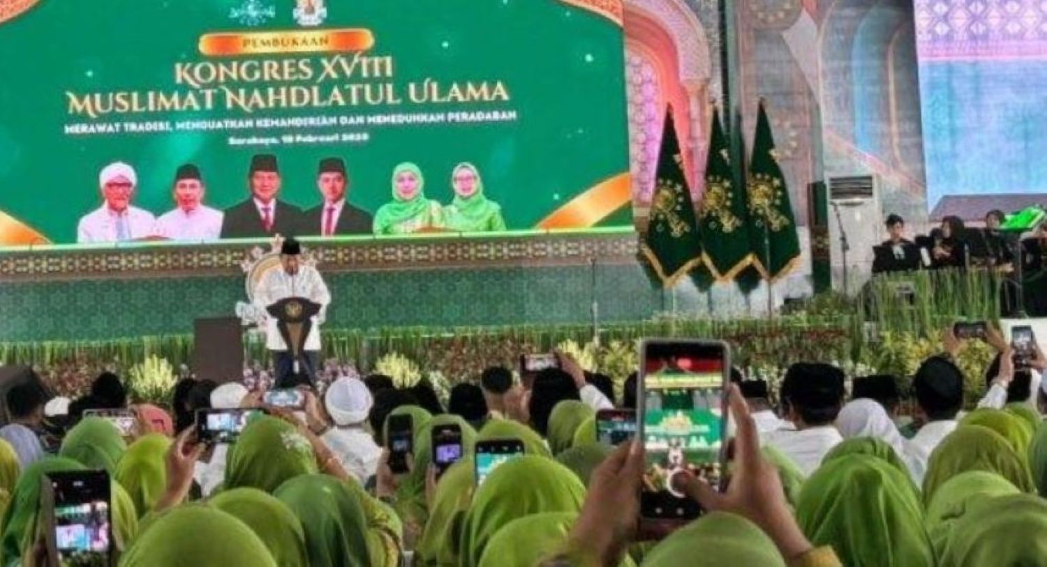 Prabowo Puji 36 juta Anggota Muslimat NU Didik Calon Pemimpin