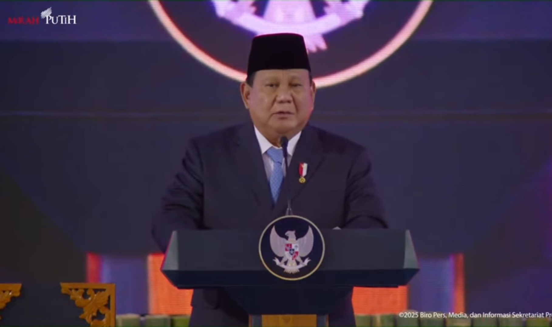 Presiden Prabowo Luncurkan Danantara di Istana Kepresidenan