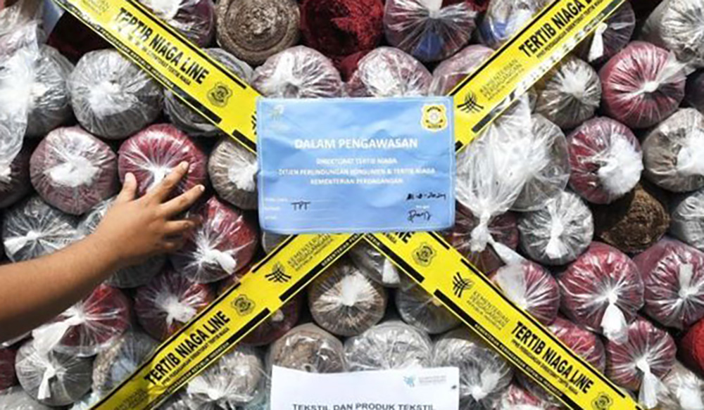 Mendag Sita Produk Tekstil Ilegal senilai Rp8,3 miliar