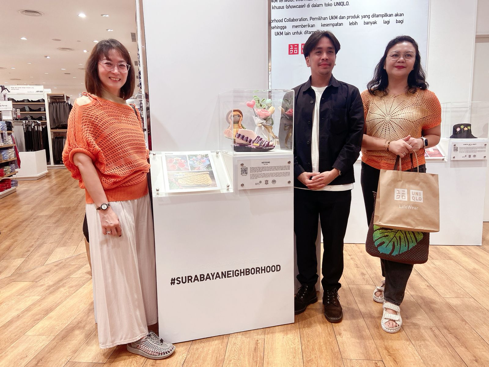 Dari Sekadar Mengisi Waktu, Komunitas Merajut Weyoung Kini Bersanding dengan Uniqlo