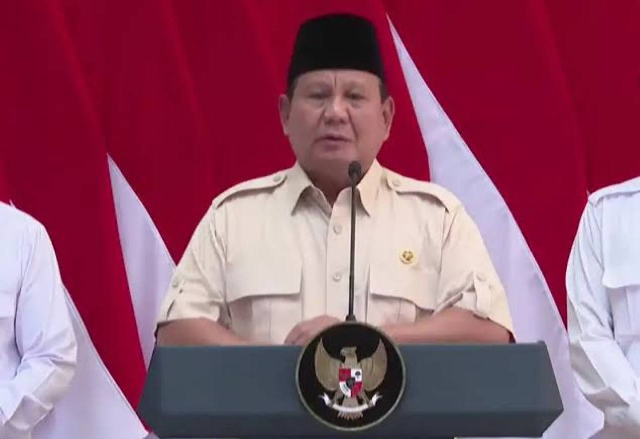 Presiden Prabowo Ucapkan Selamat Berpuasa ke Umat Muslim