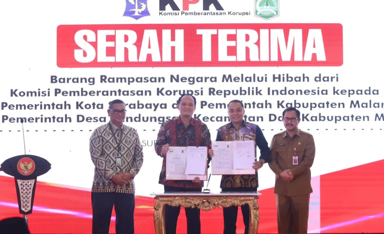 KPK Hibahkan Barang Rampasan Negara ke Pemkot Surabaya