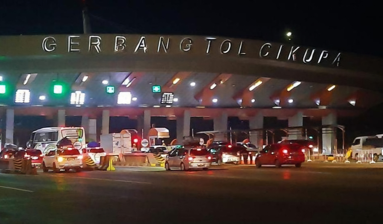 H-7 Lebaran, 16.000 Kendaraan Masuk Tol Cikupa-Merak