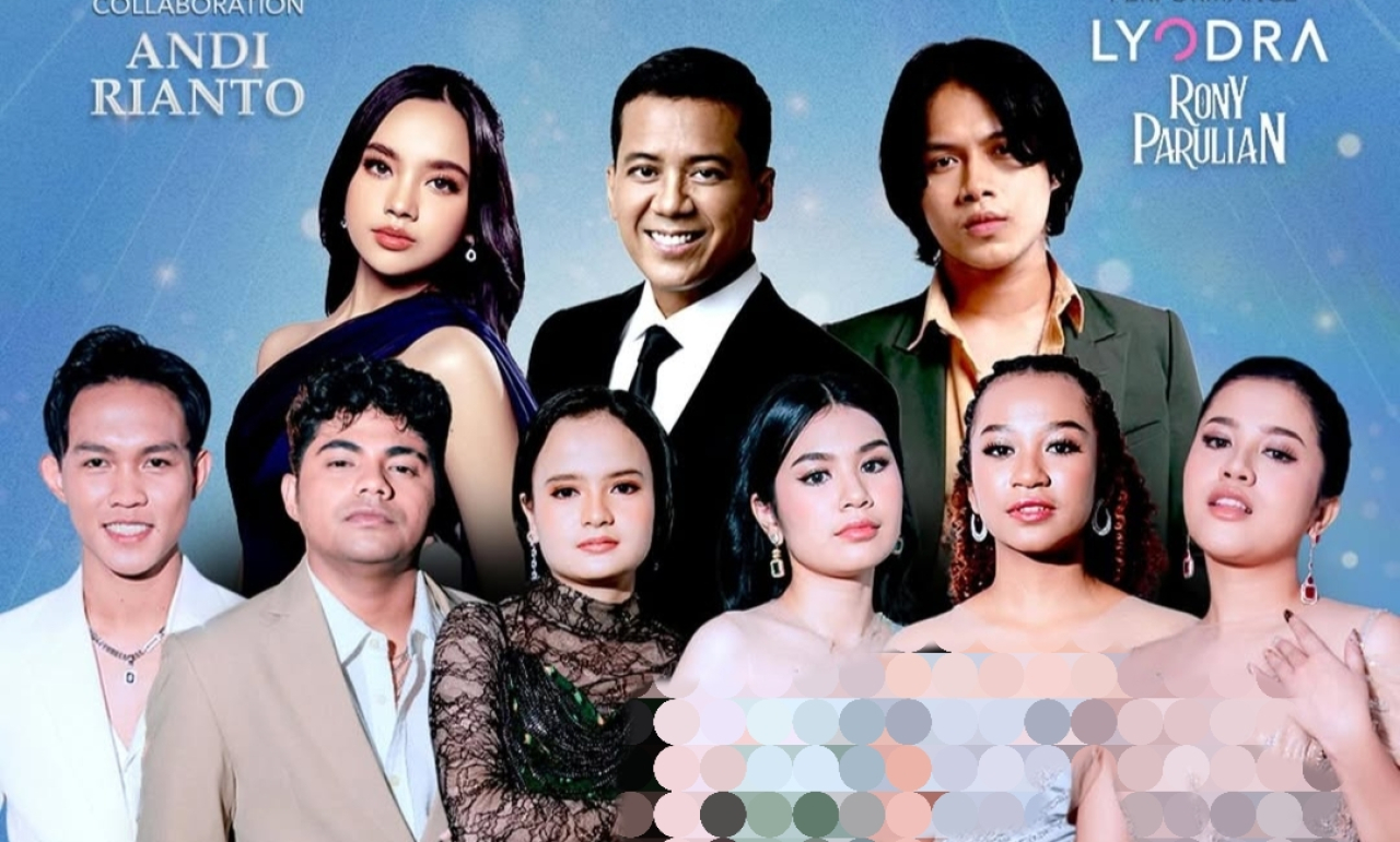 TOP 6 Indonesian Idol Kolaborasi dengan Andi Rianto, Penampilan Spesial Lyodra dan Rony Parulian