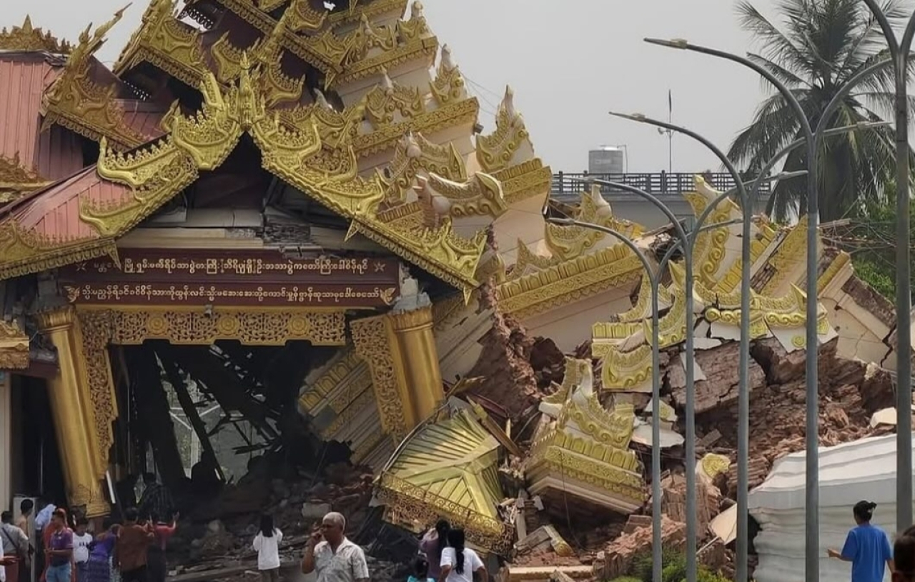 1.644 Korban Tewas Gempa Myanmar, 3.408 Luka-luka