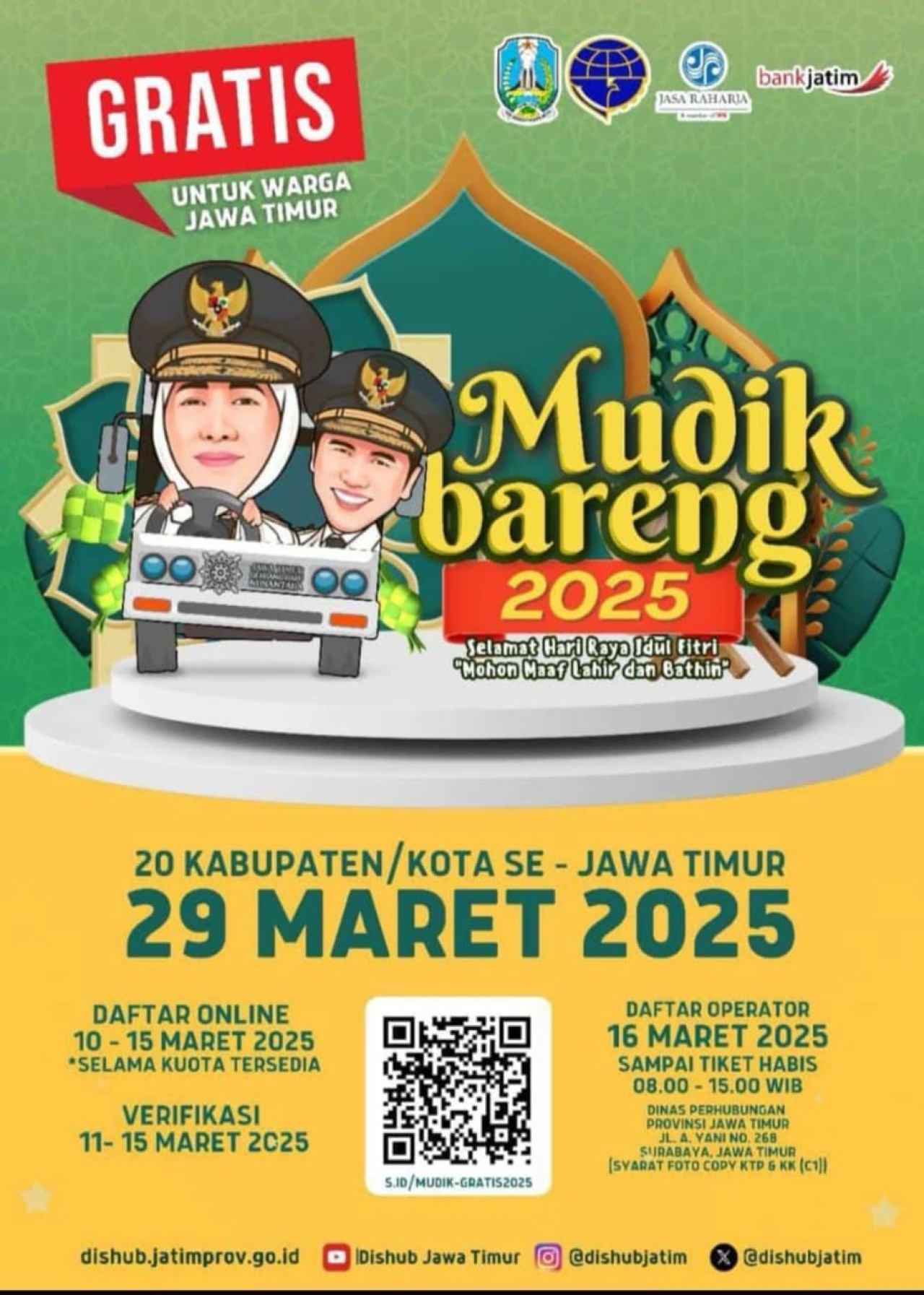 Khofifah: Wujudkan Mudik Yang Aman, Nyaman dan Bahagia