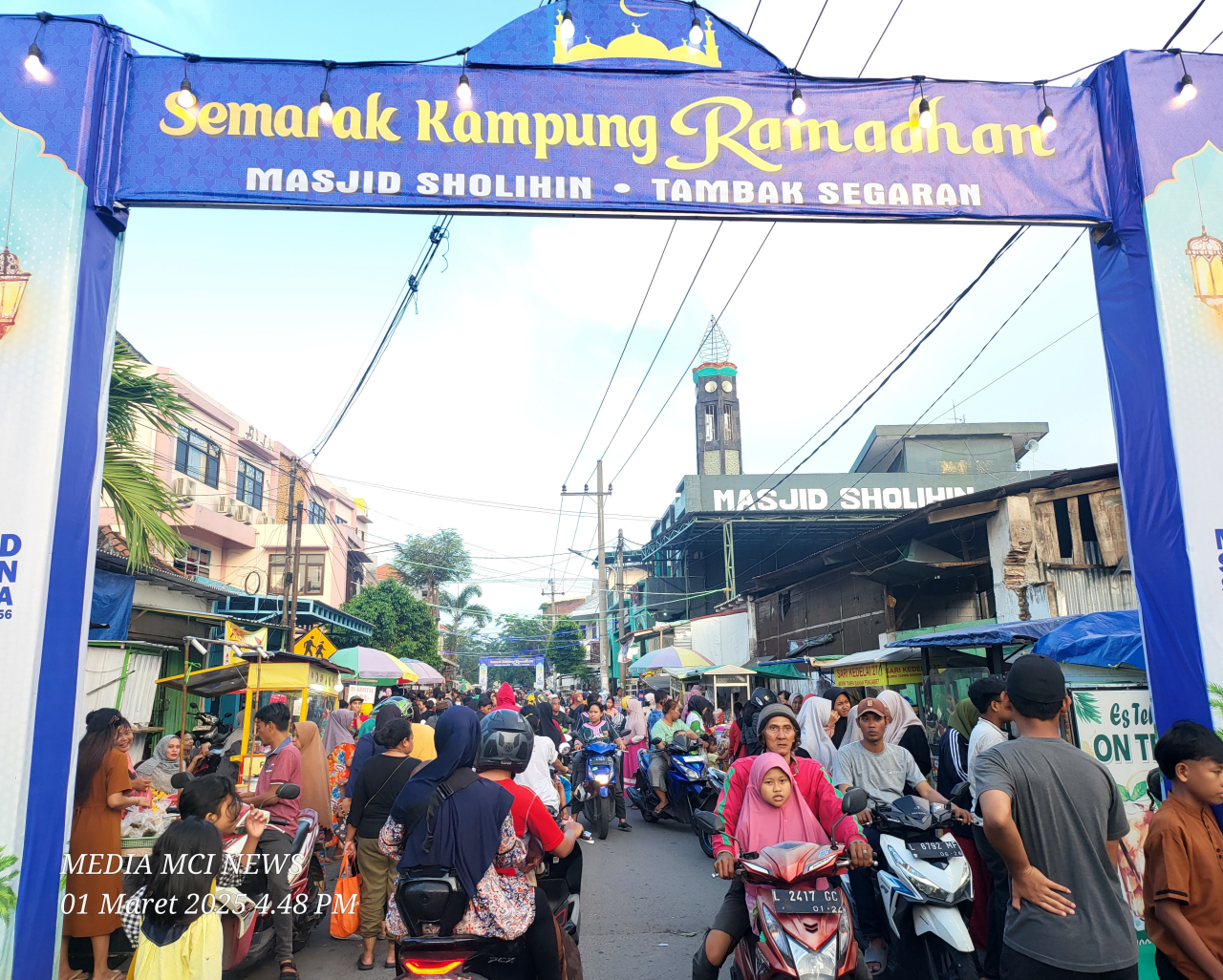 'Semarak Kampung Ramadhan' Tambak Segaran, Wujud Kebersamaan Warga