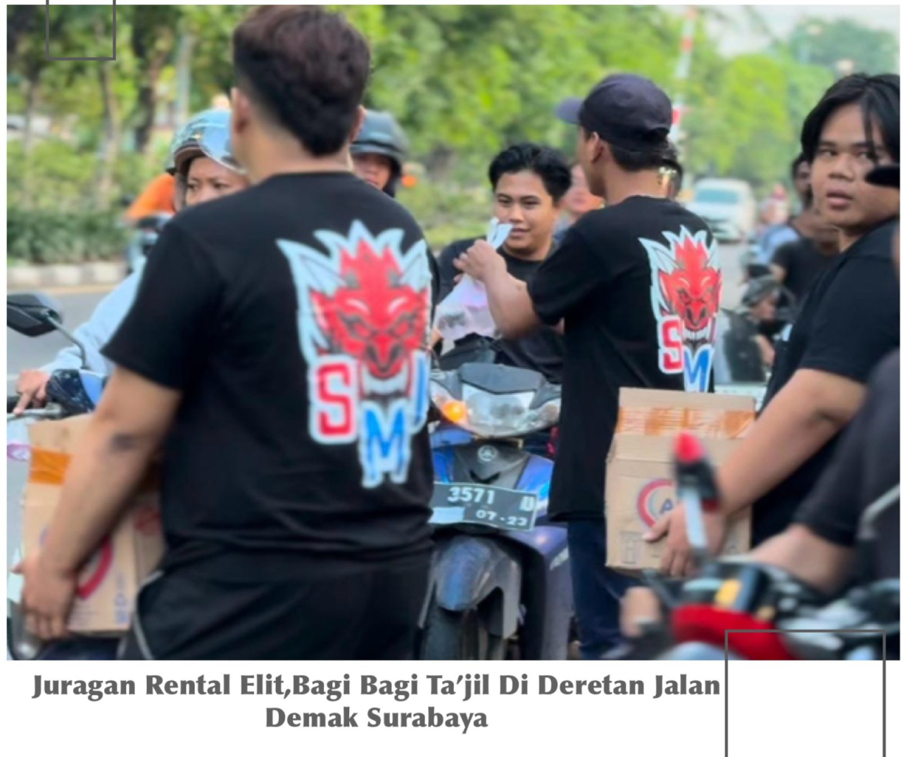 Juragan Rental Elite Bagikan Ratusan Ta’jil Selama Ramadhan