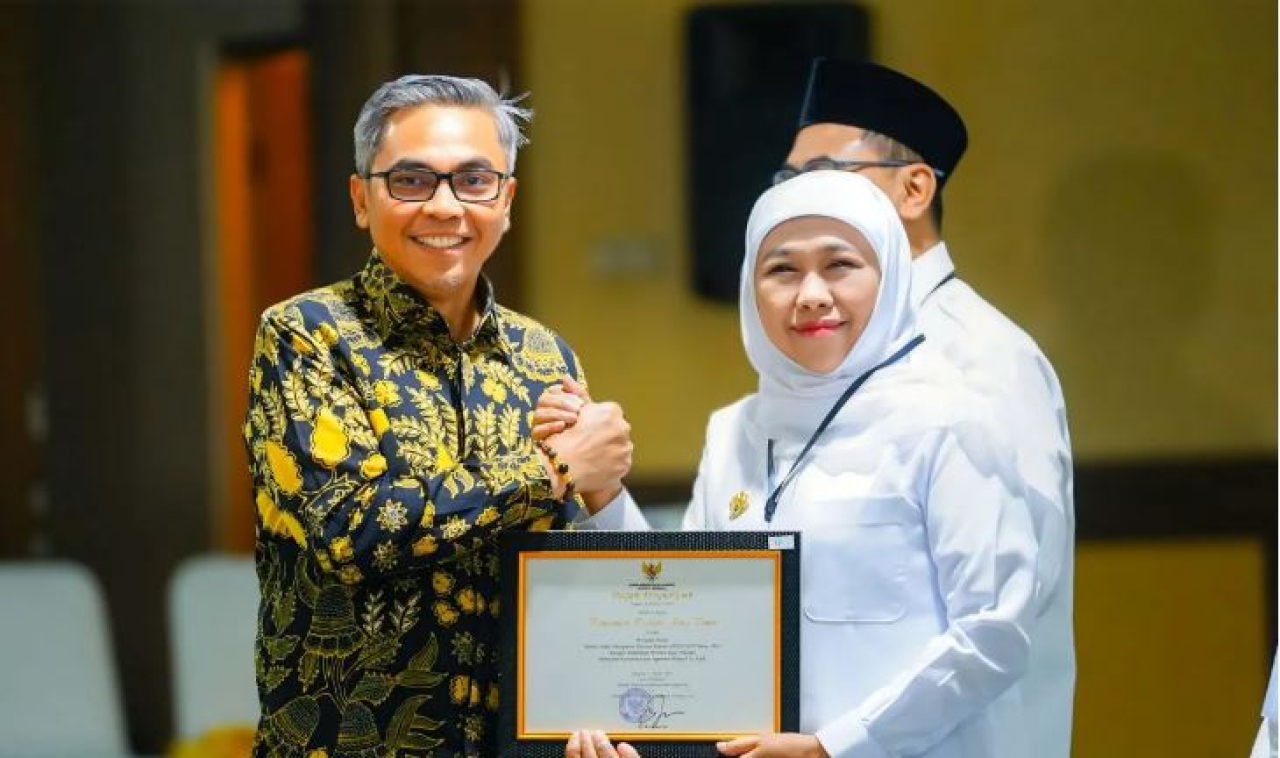 Jatim Raih Penghargaan Komitmen Pencegahan Korupsi dari KPK