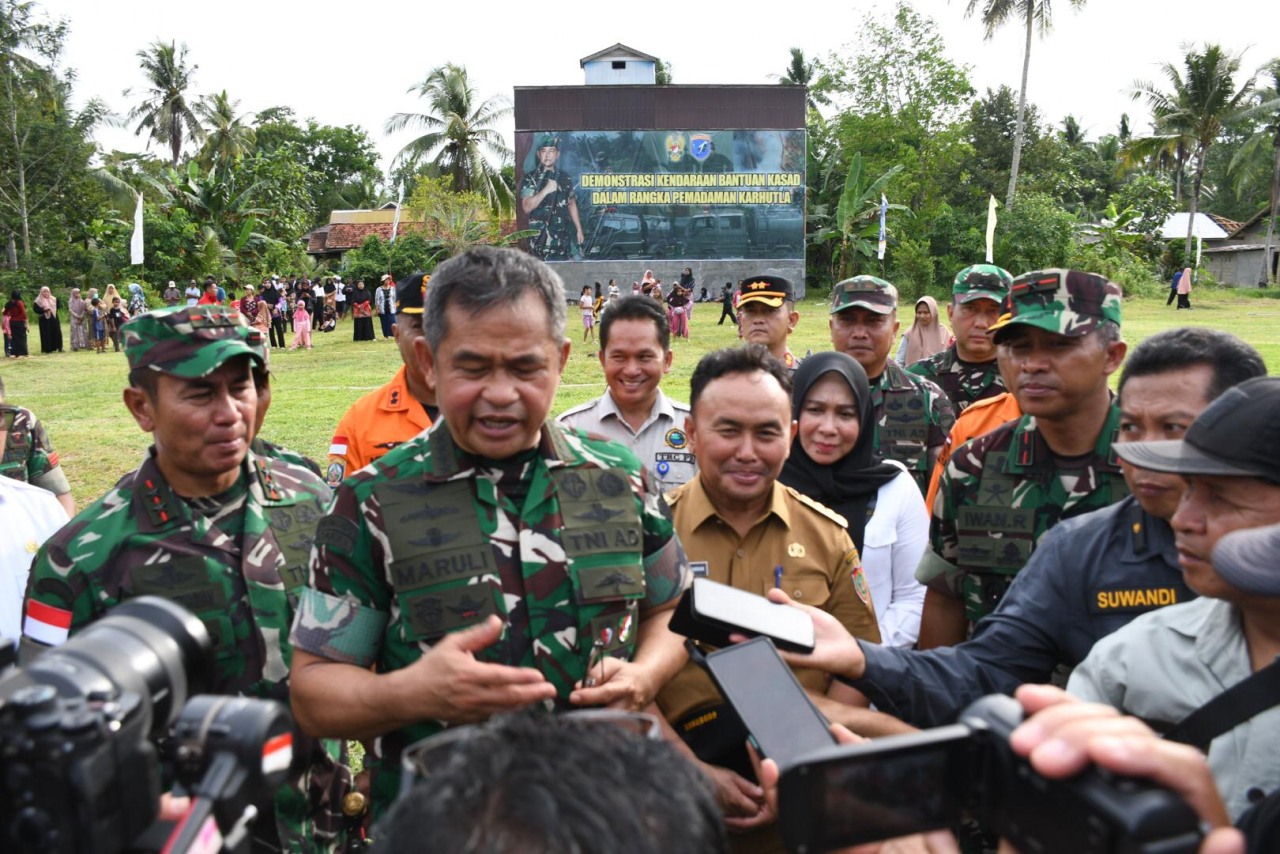 KSAD Tegaskan Oknum TNI Terduga Pelaku Penembakan Polisi di Way Kanan Kemungkinan Dipoecat