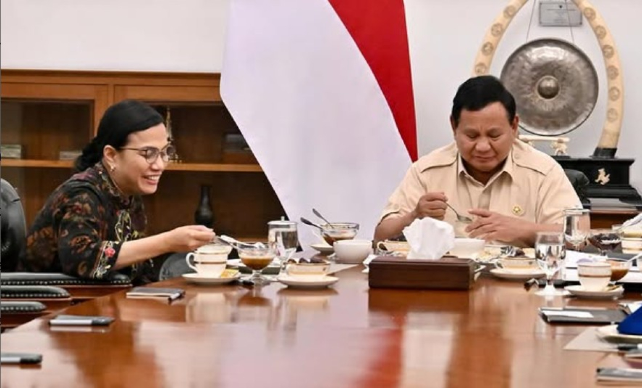 Menkeu Sri Mulyani tegaskan dirinya tidak mundur dari Kabinet Merah Putih. (Foto: Instagram-@smindrawati)