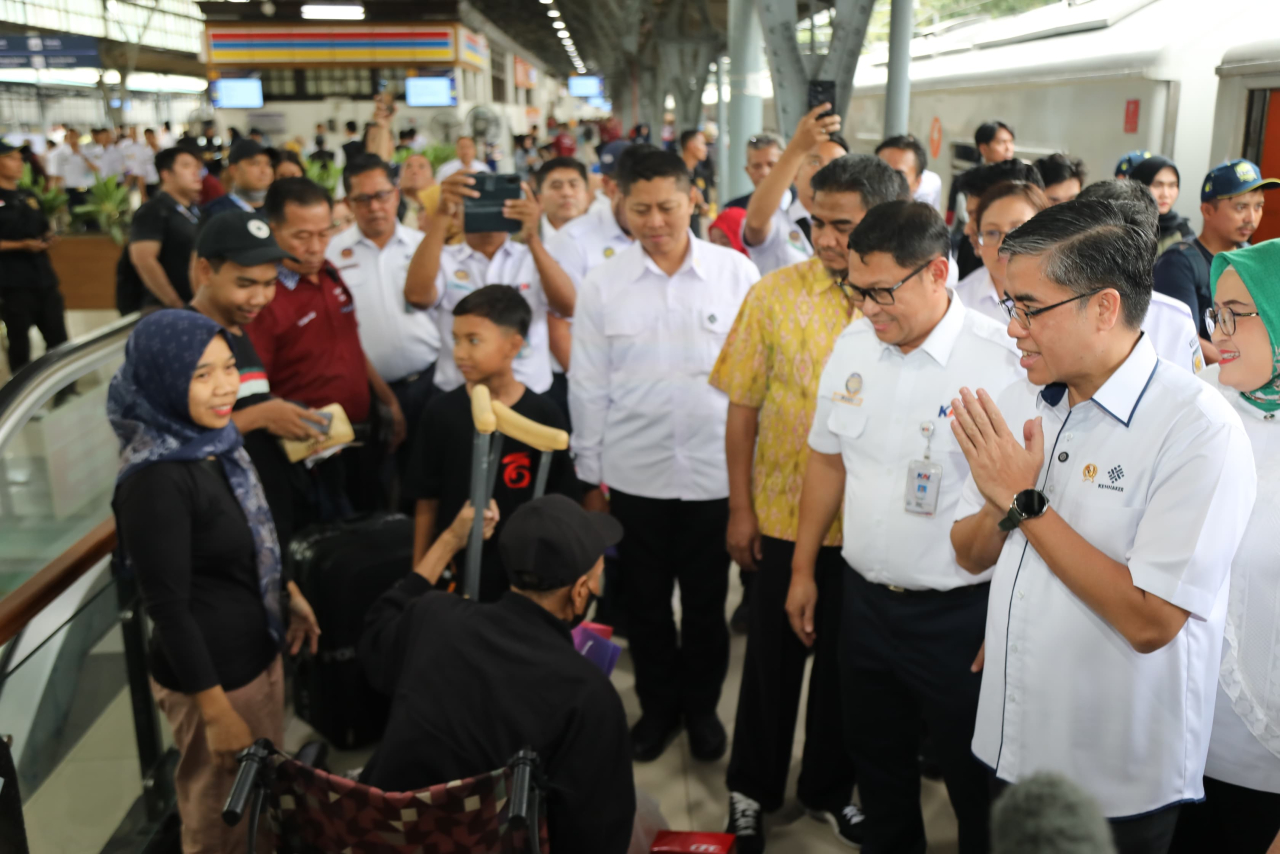 Menaker: Mudik Gratis Tumbuhkan Chemistry Positif Manajemen dengan Pekerja