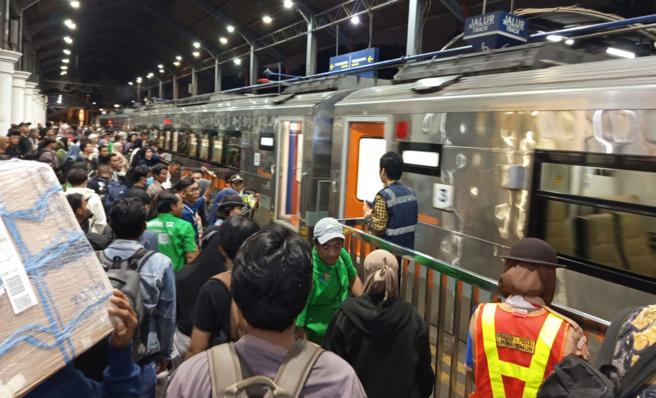 KAI Layani 4,1 juta Pemudik Lebaran 2025
