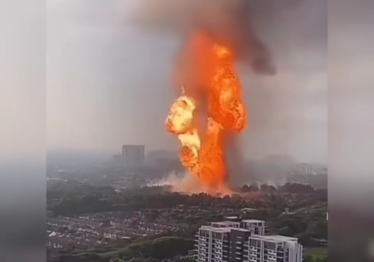 Dahsyatnya Ledakan Pipa Gas Petronas, Suhu Capai 1.000 Derajat Celsius