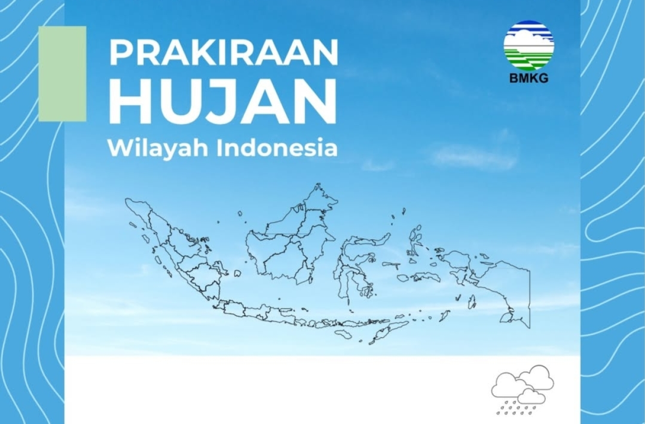 Prakiraan cuaca hujan saat arus balik Lebaran, Minggu 6 April 2025. (Foto: Instagram @infobmkg)