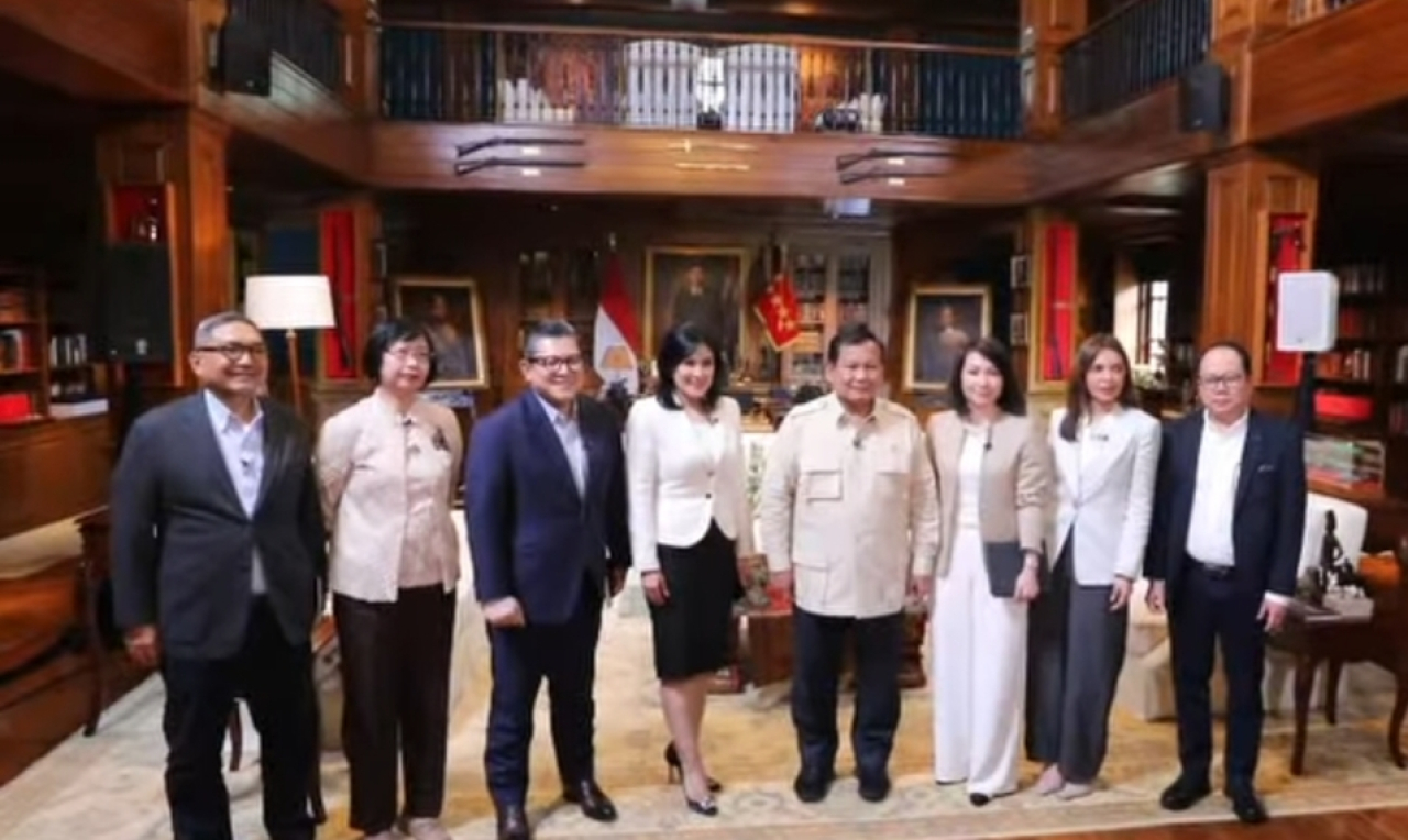 Presiden Prabowo Gelar Dialog Khusus dengan 7 Jurnalis Media Nasional
