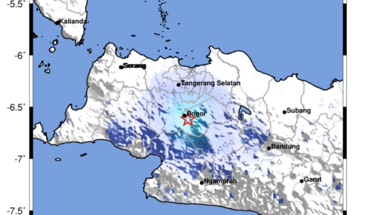 Gempa Bogor M 4,1 Disertai Dentuman dan Gemuruh, Ini Penjelasan BMKG