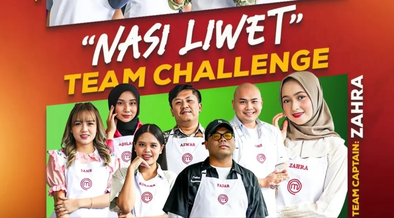 Tim Hijau MasterChef Indonesia Menang Tantangan Nasi Liwet 2,2 Meter