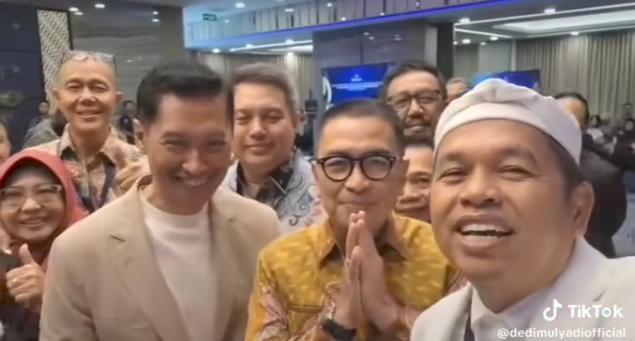 Helmy Yahya Komisaris Independen Bank BJB bersama Bossman Mardigu