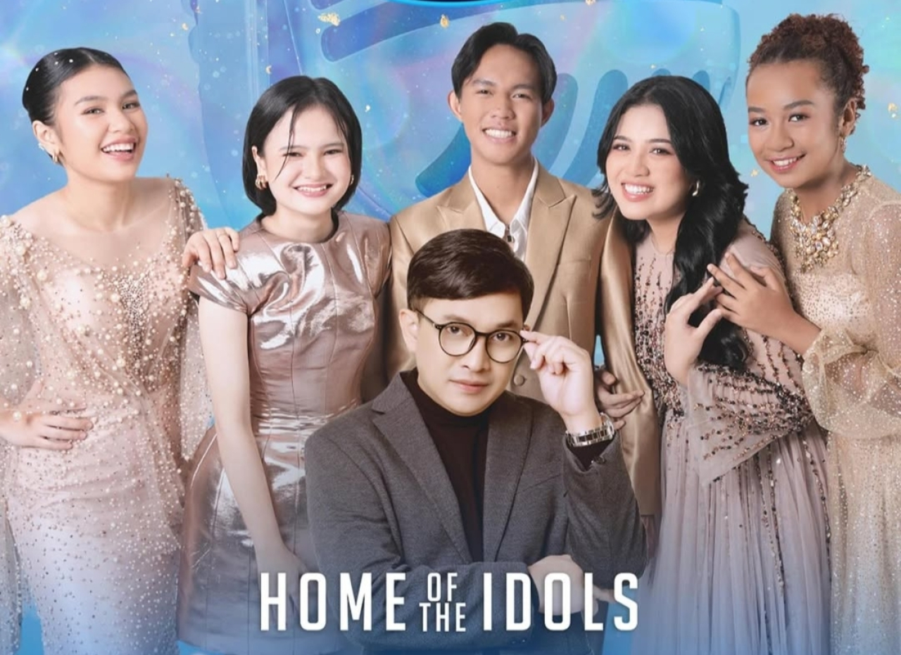 TOP 5 Indonesian Idol berkolaborasi dengan musisi Yovie Widianto, Senin 21 April 2025. (Foto: Instagram @indonesianidolid)