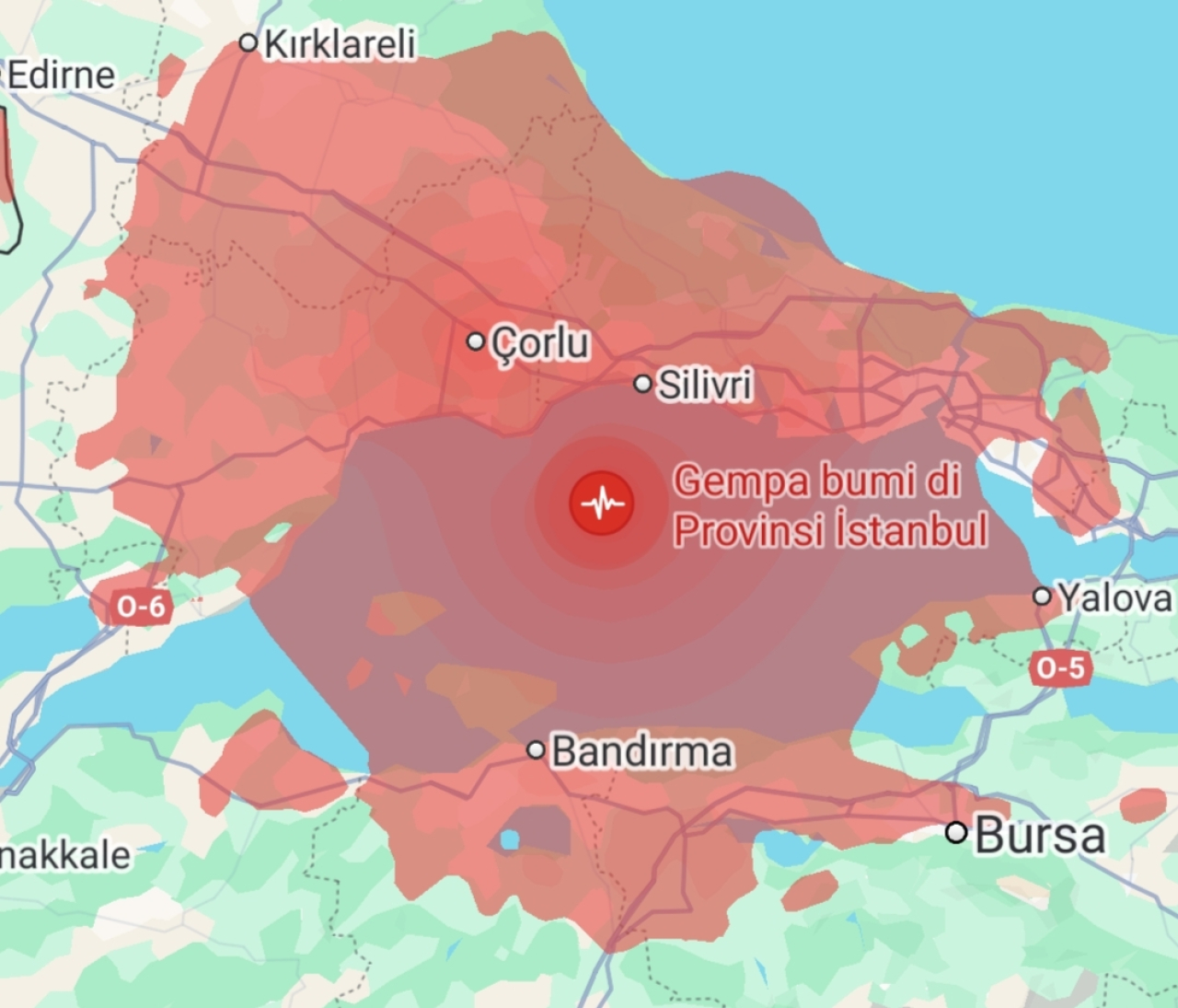 Gempa Guncang Istanbul, Belum Ada Laporan Korban WNI