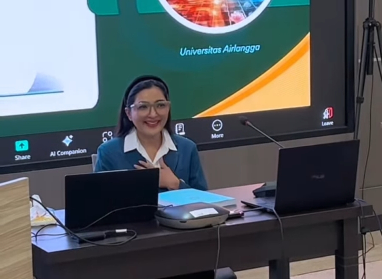 Ashanty dapat Nilai A Ujian Proposal Disertasi di UNAIR