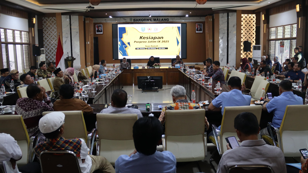 DPRD Jatim-KONI Jatim Gelar Rapat Koordinasi Persiapan Porprov IX 2025 di Malang Raya
