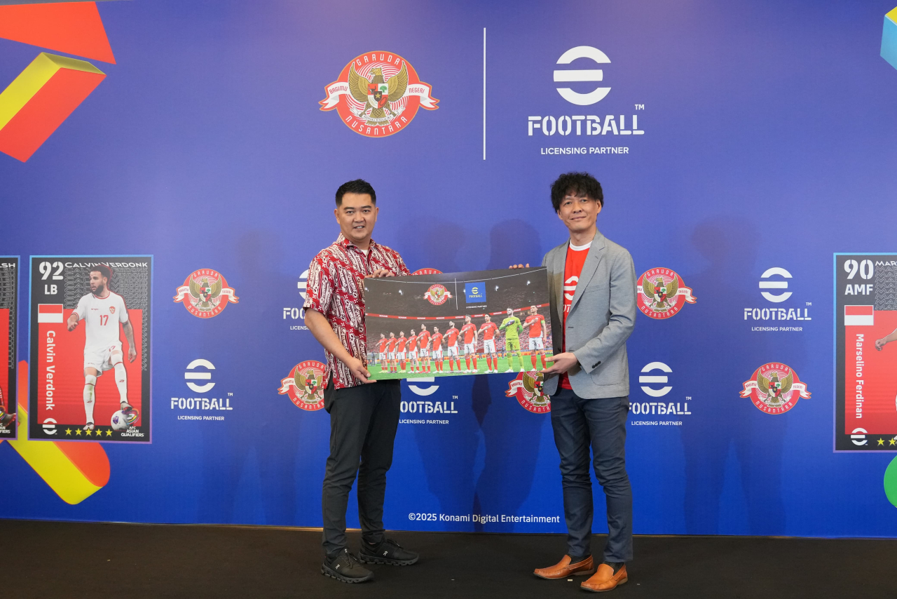 KONAMI-PSSI Jalin Kerja Sama, Bawa Timnas Indonesia Indonesia ke Dunia eFootball