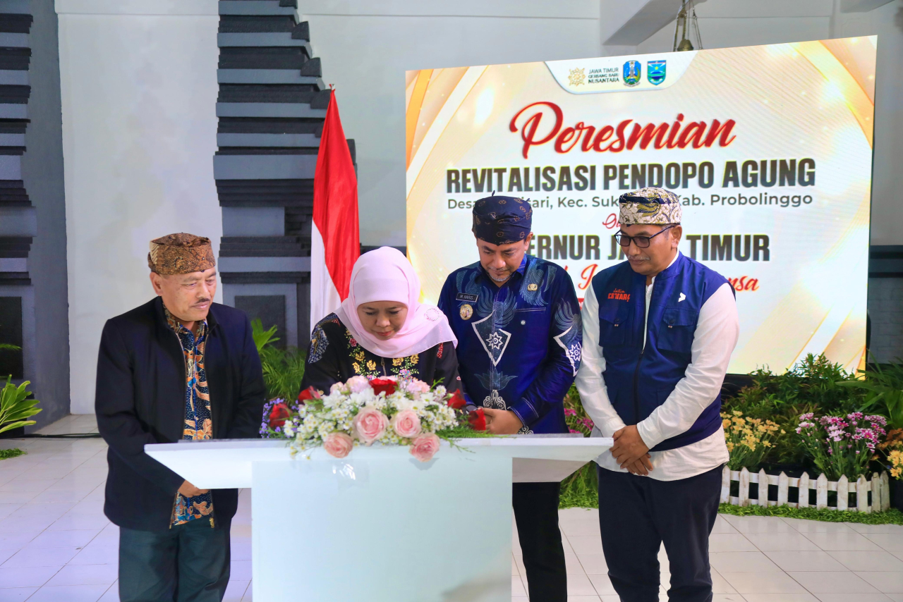 Pendopo Agung Ngadisari Rampung Direvitalisasi, Gubernur Khofifah Optimis Jadi Penguat Budaya Suku Tengger